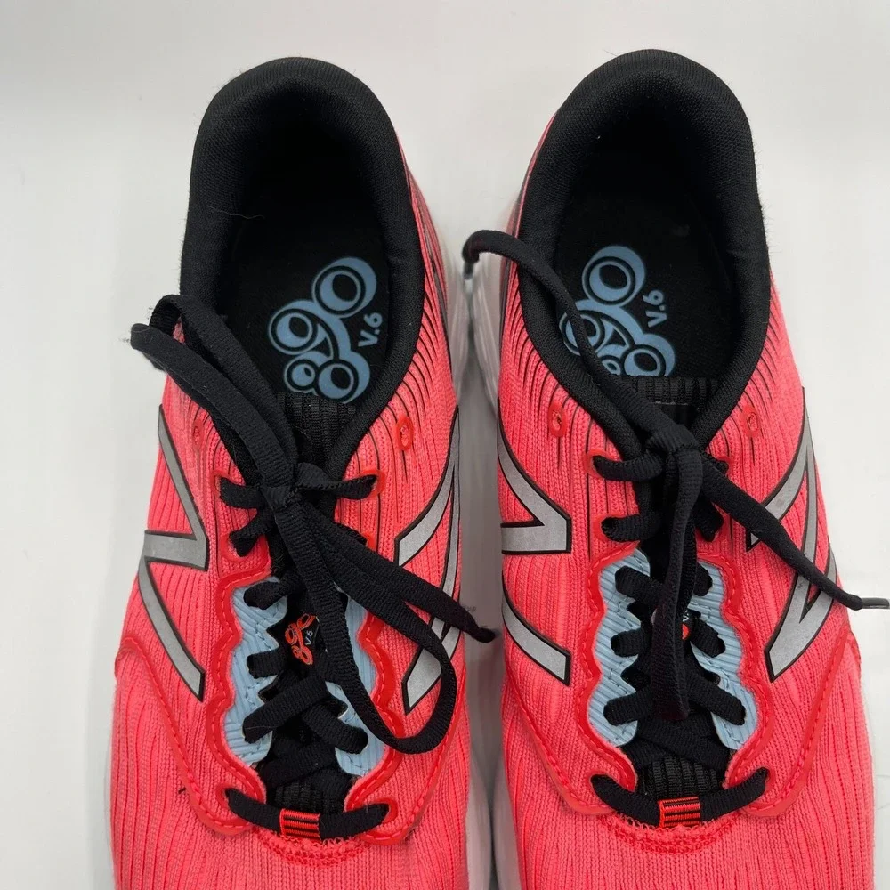 New Balance 890 v6 Pink Black Silver Women‎ Sz 11 Running Shoes Sneakers W890CB6